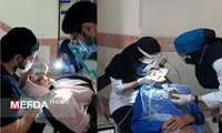 بهره مندی حدود ۱۰۰۰ نفر از مردم مناطق محروم جنوب کشور ازخدمات رایگان دندانپزشکی