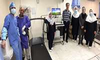 دستگاه تست ورزش بی سیم در بیمارستان بهشتی راه اندازی شد