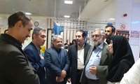 بازدید جمعی از معاونین وزارت بهداشت از بیمارستان شهید بهشتی کاشان